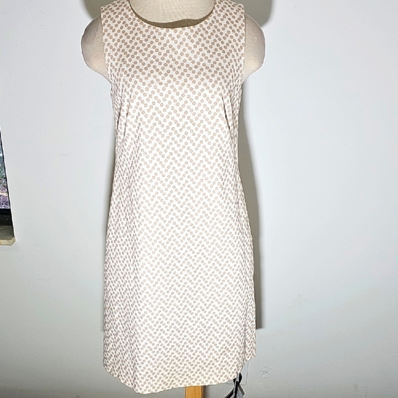 Peserico Made In‎ ITALY Elegant Cream Polka Dot Dress. SIZE 42. (6) - Picture 1 of 11